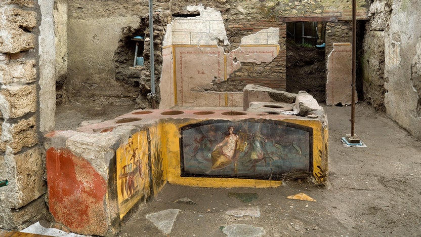 Thermopolium (food and drink stand), in Pompeii