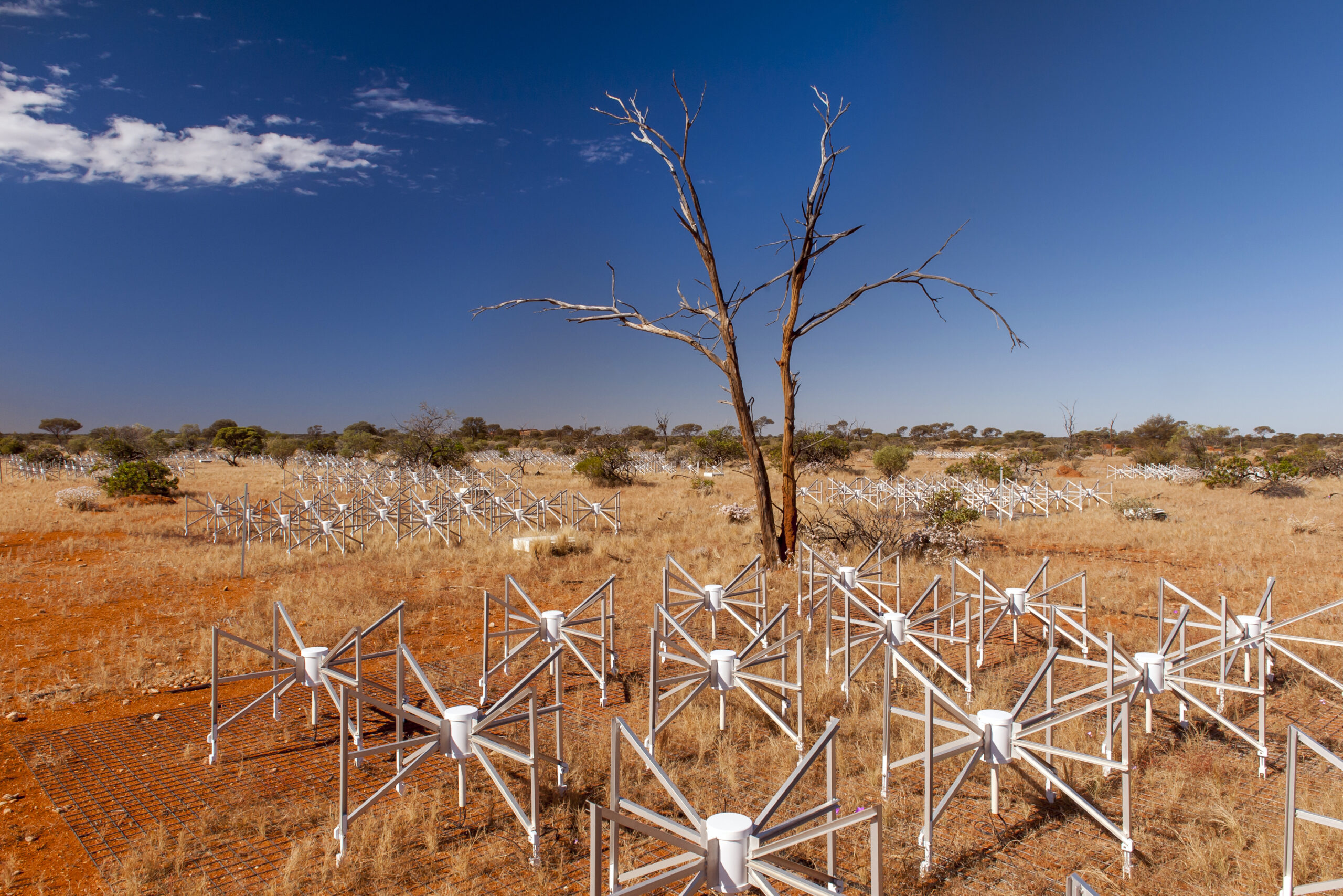 When TV signals interrupt radio astronomy in the middle of nowhere